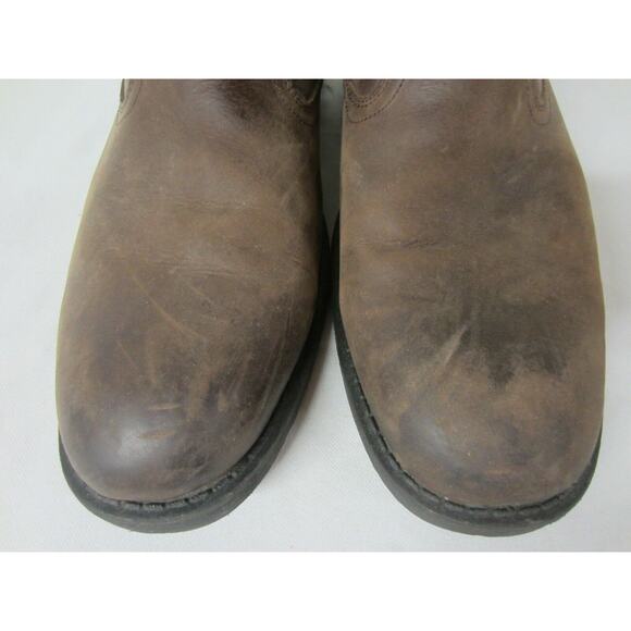 Dockers Brown Oil Tanned Leather Elastic Gusset Campus Monk Ankle Boots 11M main image 5